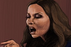 "Welcome Back, Scumbag" - Dolores Catania